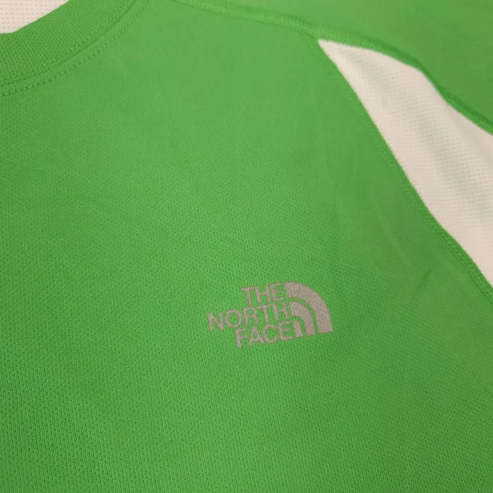 The North Face Casual Crew Neck Graphic T-Shirt Mens Size Extra Large XL Green